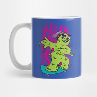 Funny Skateboarding Booger Mug